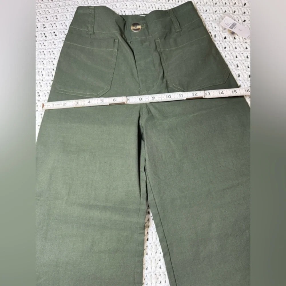 Anthropologie The Colette Magic Fabric Crop Wide-Leg Pants by Maeve | NWT | 24 - Picture 5 of 10